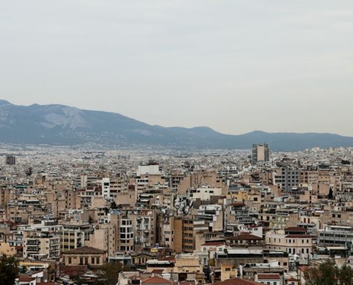 Millionenmetropole Athen