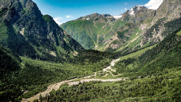 Die atemberaubende Natur Georigens