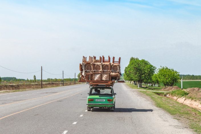 Auf dem Weg nach Tashkent